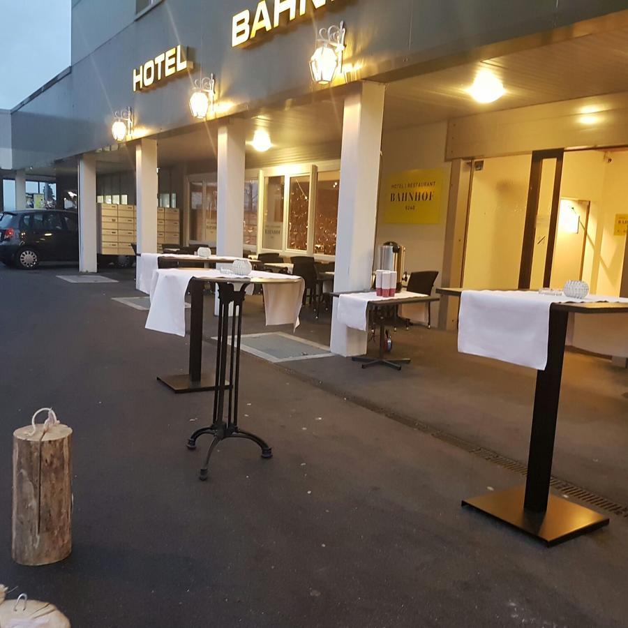 Hotel Bahnhof Uzwil Buitenkant foto